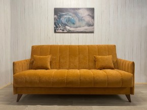 Диван Престиж-3 (НПБ) велюр Sensey terracotta в Чебаркуле - chebarkul.mebel24.online | фото 2