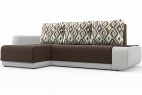 Диван угловой Соло (ЛЕВЫЙ) Velvet lux 7/Ethnos 02 в Чебаркуле - chebarkul.mebel24.online | фото 1