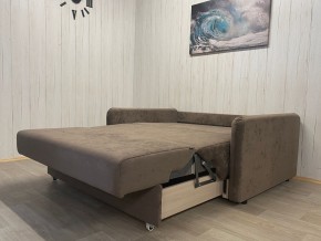 Диван Уют Аккордеон БД 1400 с подлокотниками (НПБ) велюр Bali 05 в Чебаркуле - chebarkul.mebel24.online | фото 4