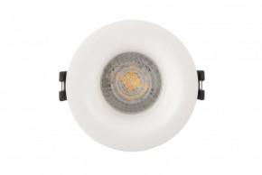 DK3024-WH Встраиваемый светильник, IP 20, 10 Вт, GU5.3, LED, белый, пластик в Чебаркуле - chebarkul.mebel24.online | фото 1