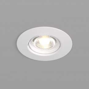 DK3028-WH Встраиваемый светильник, IP 20, 10 Вт, GU5.3, LED, белый, пластик в Чебаркуле - chebarkul.mebel24.online | фото 1