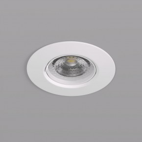 DK3028-WH Встраиваемый светильник, IP 20, 10 Вт, GU5.3, LED, белый, пластик в Чебаркуле - chebarkul.mebel24.online | фото 2