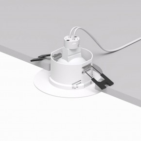 DK3028-WH Встраиваемый светильник, IP 20, 10 Вт, GU5.3, LED, белый, пластик в Чебаркуле - chebarkul.mebel24.online | фото 3