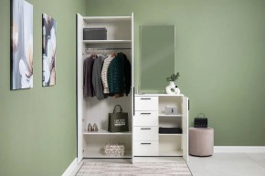 ЭЙР прихожая (модульная) Белый Шагрень в Чебаркуле - chebarkul.mebel24.online | фото 25