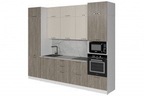 ФЬЮДЖИ Кухонный гарнитур Экстра (3000 мм) в Чебаркуле - chebarkul.mebel24.online | фото 4