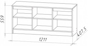 НИЦЦА Гостиная (модульная) в Чебаркуле - chebarkul.mebel24.online | фото 3