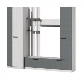 Гостиная Юджи (Анкор светлый/Графит) в Чебаркуле - chebarkul.mebel24.online | фото 2