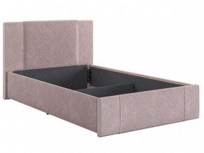 ХЛОЯ Кровать 1200 каркас (нежно-розовый велюр) в Чебаркуле - chebarkul.mebel24.online | фото