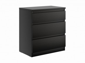 Комод КАСТОР с тремя ящиками, цвет Дуб Венге в Чебаркуле - chebarkul.mebel24.online | фото
