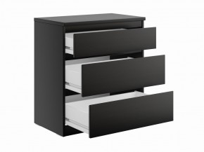 Комод КАСТОР с тремя ящиками, цвет Дуб Венге в Чебаркуле - chebarkul.mebel24.online | фото 2