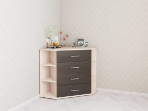 Комод Катрин-7 венге/дуб молочный в Чебаркуле - chebarkul.mebel24.online | фото