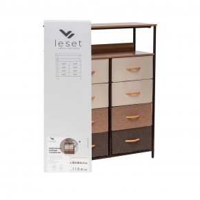 Комод Leset Локи 8 ящ. с полкой в Чебаркуле - chebarkul.mebel24.online | фото 10