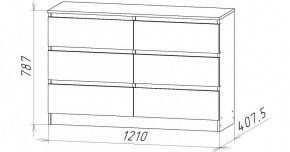 НИЦЦА-7 Комод (НЦ.07) в Чебаркуле - chebarkul.mebel24.online | фото 3