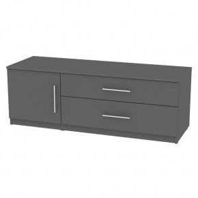 Комод "Калисто (K52)" ручка рейлинг (Графит) в Чебаркуле - chebarkul.mebel24.online | фото