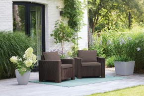 Комплект кресел Калифорния (California chair) коричневые в Чебаркуле - chebarkul.mebel24.online | фото 1