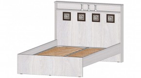 КОСТА-РИКА Кровать 1200 с основанием (анкор светлый) в Чебаркуле - chebarkul.mebel24.online | фото