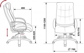 Кресло для руководителя CH-824B в Чебаркуле - chebarkul.mebel24.online | фото 12