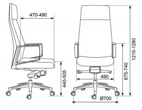 Кресло для руководителя _JONS/CASHGREY в Чебаркуле - chebarkul.mebel24.online | фото 6