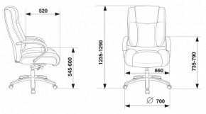 Кресло для руководителя T-9925SL/BLACK в Чебаркуле - chebarkul.mebel24.online | фото 5