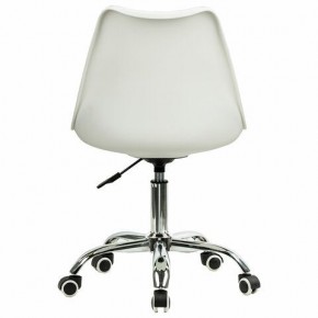 Кресло стул BRABIX "Eames MG-310 CH", хром, пластик белый, экокожа белая, 532923 в Чебаркуле - chebarkul.mebel24.online | фото 4