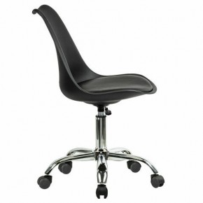 Кресло стул BRABIX "Eames MG-310 CH", хром, пластик черный, экокожа черная, 532925 в Чебаркуле - chebarkul.mebel24.online | фото 3