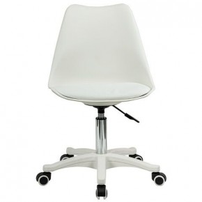 Кресло стул BRABIX "Eames MG-310 PL", пластик белый, экокожа белая, 532926 в Чебаркуле - chebarkul.mebel24.online | фото 1