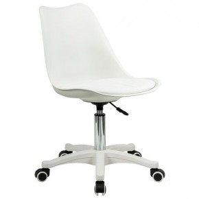 Кресло стул BRABIX "Eames MG-310 PL", пластик белый, экокожа белая, 532926 в Чебаркуле - chebarkul.mebel24.online | фото 2