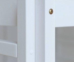Кровать-домик двухъярусная 80*190 Белый в Чебаркуле - chebarkul.mebel24.online | фото 3