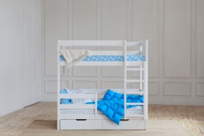 Кровать двухъярусная без крыши 80*160 Белый в Чебаркуле - chebarkul.mebel24.online | фото 4