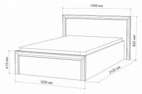 Кровать полутораспальная Нобиле Кр-120 в Чебаркуле - chebarkul.mebel24.online | фото 3