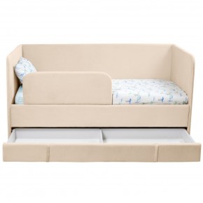 Кровать Юна (бежевый) в Чебаркуле - chebarkul.mebel24.online | фото 4