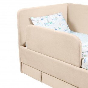 Кровать Юна (бежевый) в Чебаркуле - chebarkul.mebel24.online | фото 5