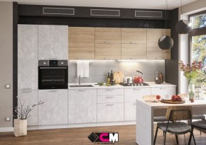 Кухонный гарнитур Бетоны в Чебаркуле - chebarkul.mebel24.online | фото 3