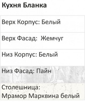Кухонный гарнитур Бланка 1000 (Стол. 38мм) в Чебаркуле - chebarkul.mebel24.online | фото 3
