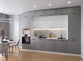 Кухонный гарнитур Элеганция  3400 (Стол. 38мм) в Чебаркуле - chebarkul.mebel24.online | фото 1