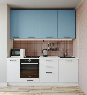 Кухонный гарнитур Капри 2200 h950 (Стол. 26мм) в Чебаркуле - chebarkul.mebel24.online | фото