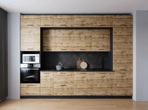 Кухонный гарнитур Крафт 3400 (Стол. 38мм) в Чебаркуле - chebarkul.mebel24.online | фото 1