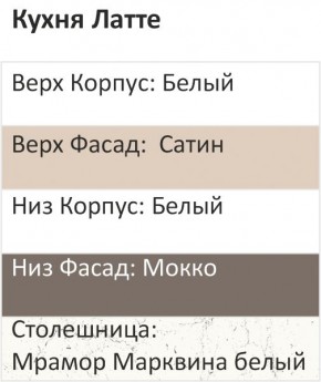 Кухонный гарнитур Латте 1200 (Стол. 38мм) в Чебаркуле - chebarkul.mebel24.online | фото 3
