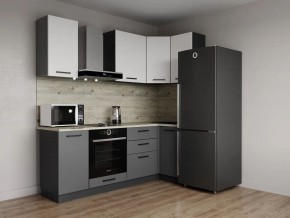Кухонный гарнитур Меренга 2200*1000 (Стол. 38мм) в Чебаркуле - chebarkul.mebel24.online | фото 1