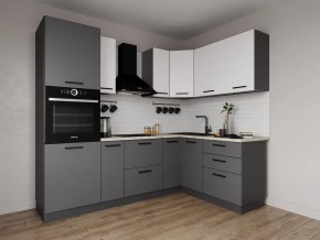 Кухонный гарнитур Меренга 2400*1600 (Стол. 38мм) в Чебаркуле - chebarkul.mebel24.online | фото