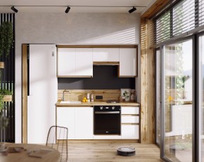 Кухонный гарнитур Ольвия-6 (1.8м) в Чебаркуле - chebarkul.mebel24.online | фото 1
