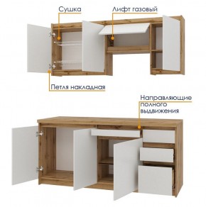 Кухонный гарнитур Ольвия-6 (1.8м) в Чебаркуле - chebarkul.mebel24.online | фото 3
