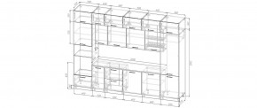 Кухонный гарнитур Пайн 3400 (Стол. 26мм) в Чебаркуле - chebarkul.mebel24.online | фото 2