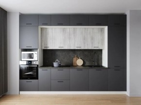 Кухонный гарнитур Санторини 3400 (Стол. 38мм) в Чебаркуле - chebarkul.mebel24.online | фото