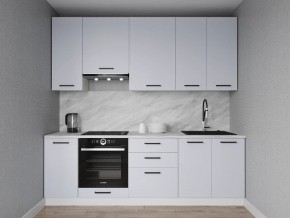 Кухонный гарнитур Смоки 3000 h950 (Стол. 38 мм) в Чебаркуле - chebarkul.mebel24.online | фото