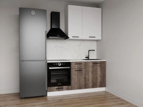 Кухонный гарнитур Старое Дерево 1600 h950 (Стол. 38мм) в Чебаркуле - chebarkul.mebel24.online | фото