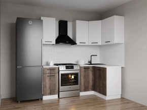 Кухонный гарнитур Старое Дерево 2000*1200 (Стол. 38мм) в Чебаркуле - chebarkul.mebel24.online | фото 1