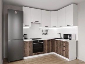 Кухонный гарнитур Старое Дерево 2200*1600 h950 (Стол. 26мм) в Чебаркуле - chebarkul.mebel24.online | фото