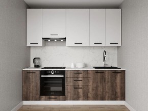 Кухонный гарнитур Старое Дерево 2400 h950 (Стол. 26мм) в Чебаркуле - chebarkul.mebel24.online | фото