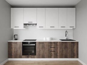 Кухонный гарнитур Старое Дерево 3000 h950 (Стол. 38мм) в Чебаркуле - chebarkul.mebel24.online | фото